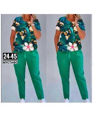 ЖЕНСКИЙ КОСТЮМ ДВОЙКА ТКАНЬ ЛАЙТ СУБЛИМАЦИЯ