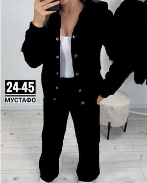 ЖЕНСКИЙ КОСТЮМ ДВОЙКА ТКАНЬ ФЛИС + БАРАШКА