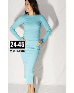 ЖЕНСКИЙ КОСТЮМ ДВОЙКА ТКАНЬ ЛАПША