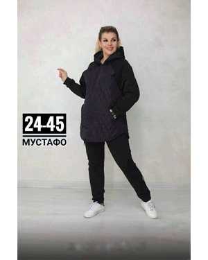 ЖЕНСКИЙ КОСТЮМ ДВОЙКА МАЛОМЕРЯТ ТКАНЬ ФЛИС СИНТЕПОН