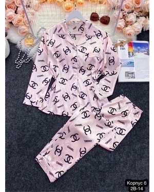 ПИЖАМА ТКАНЬ ШЕЛК