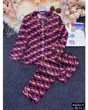 ПИЖАМА ТКАНЬ ШЕЛК