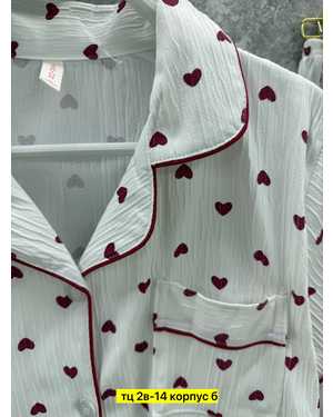 ПИЖАМА ТКАНЬ ХЛОПОК