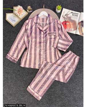 ПИЖАМА ШТАНЫ ТКАНЬ ШЕЛК