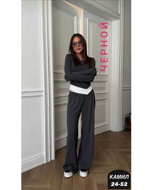 ЖЕНСКИЙ КОСТЮМ ДВОЙКА ТКАНЬ ЛАПША