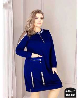 ПЛАТЬЕ ТКАНЬ ТРИКОТАЖ + СЕТКА