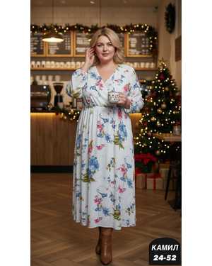 ПЛАТЬЕ ТКАНЬ ШИФОН С ПОДКЛАДКОЙ