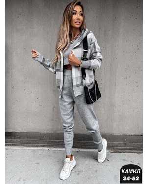 ЖЕНСКИЙ КОСТЮМ ДВОЙКА ТКАНЬ КАШМИР + ФЛИС