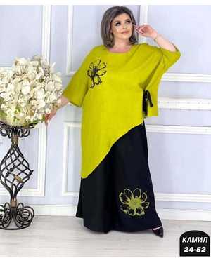 КОСТЮМ ДВОЙКА ТКАНЬ СИНГАПУР ХБ