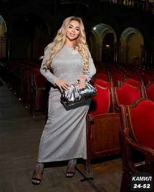 ПЛАТЬЕ ТКАНЬ ЛЮРЕКС