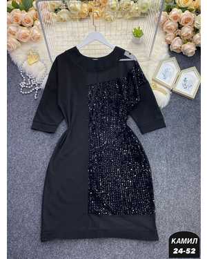 ПЛАТЬЕ ТКАНЬ ПОЭТА + ТРИКОТАЖ