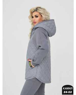 ЖЕНСКИЙ КОСТЮМ ТКАНЬ ВЕРХ - СИНТЕПОН, ПОДКЛАДКА - СИНТЕПОН, ШТАНЫ - ФЛИС