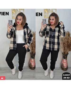 ЖЕНСКИЙ КОСТЮМ ДВОЙКА ТКАНЬ ФЛИС + КАШЕМИР