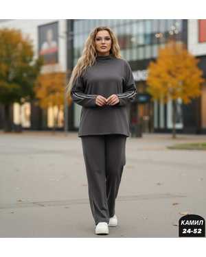 ЖЕНСКИЙ КОСТЮМ ДВОЙКА ТКАНЬ ЛАПША