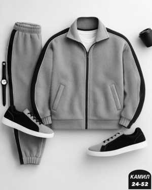 МУЖСКОЙ КОСТЮМ ТКАНЬ ДВУХСТОРОННИЙ ФЛИС