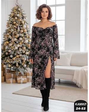 ПЛАТЬЕ ТКАНЬ КОРОЛЕВСКИЙ ПРАДА