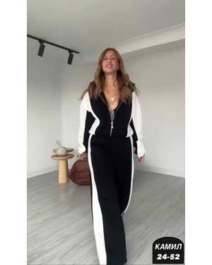 ЖЕНСКИЙ КОСТЮМ ДВОЙКА ТКАНЬ ФЛИС, С НАЧЁСОМ