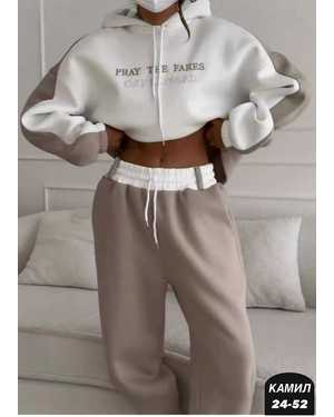 ЖЕНСКИЙ КОСТЮМ ТКАНЬ ФЛИС