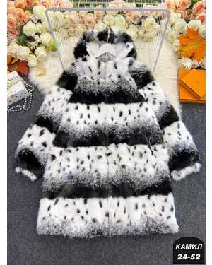 КУРТКА ТКАНЬ МЕХ НОРКА