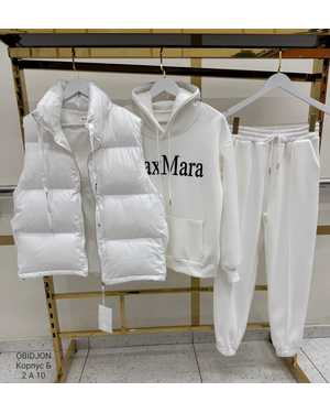 Женский Костюм тройка Утеплённый на флис Фабричный Китай