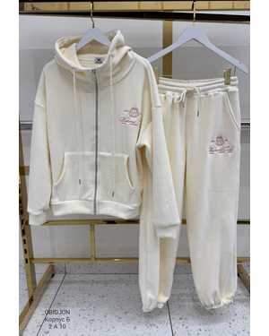 Женский Костюм Ткань: Бамбук на велюр Фабричный Китай