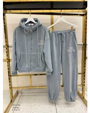 Женский Костюм Ткань: Бамбук на велюр Фабричный Китай