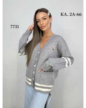 КАРДИГАН ТКАНЬ ШЕРСТЬ