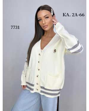 КАРДИГАН ТКАНЬ ШЕРСТЬ