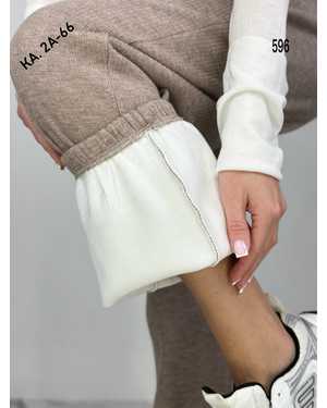 ШТАНЫ В РАЗМЕР ТКАНЬ ТРИКОТАЖ