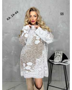 СВИТЕР ТКАНЬ АЛЬПАКА