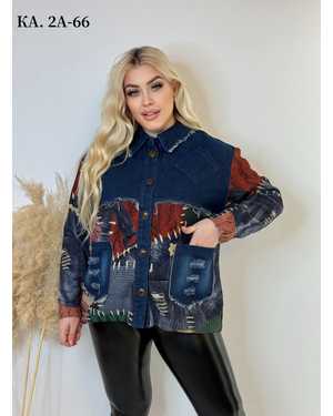 РУБАШКА ТКАНЬ ДЖИНС