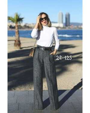 БРЮЧКИ ТКАНЬ КАШЕМИР ЕЛКА