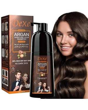 Шампунь краска Естественный каштановый цвет 420 ml