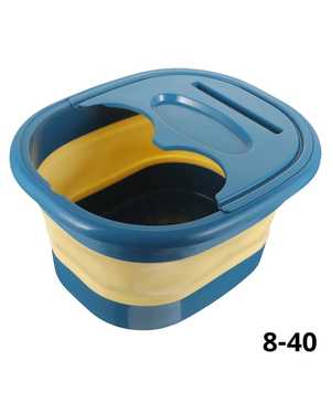 Складная ванночка для ног силиконовая