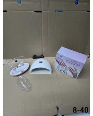 Набор ультрафиолетовой лампы и аппарата для маникюра с насадками