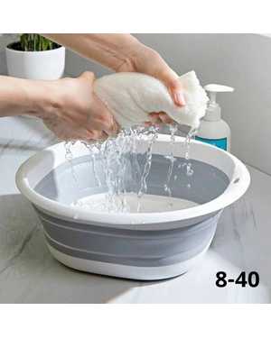 Таз складной силиконовый 10л