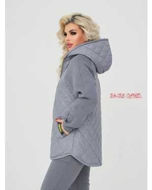 ЖЕНСКИЙ КОСТЮМ ДВОЙКА В РАЗМЕР ТКАНЬ СТЕГАНКА С ПОДКЛАДКОЙ + ФЛИС НАПОЛНИТЕЛЬ СИНТЕПОНОМ