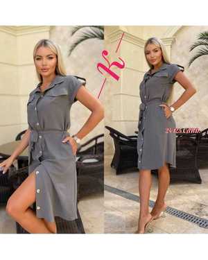 ПЛАТЬЕ ТКАНЬ САНТА-ЛЁН