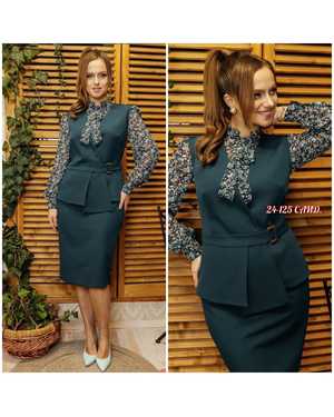 ЖЕНСКИЙ КОСТЮМ В РАЗМЕР ТКАНЬ ШИФОН