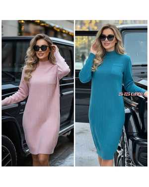 ПЛАТЬЕ ТКАНЬ ВЯЗАННЫЙ КАШЕМИР