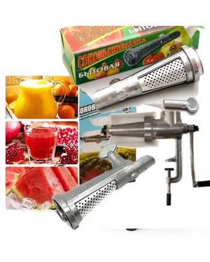 Насадка соковыжималка для мясорубки, ручная