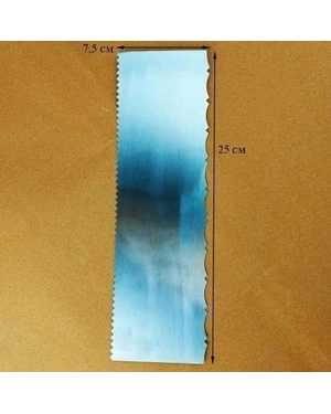 Шпатель кондитерский металлический для торта