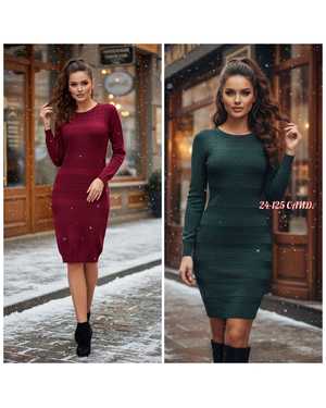 ПЛАТЬЕ ТКАНЬ ВЯЗКА С БЛЕСКОМ