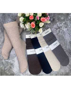 женские носки Состав:Хлопок 90% Полиамид 8% Лайкра 2% Размер:36-41 Цена за упаковку:10пар