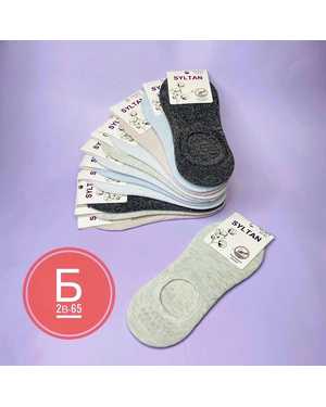 Женские следочки с люрексом Размер:36-41 Цена за упаковку:12пар