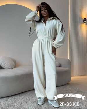 КОМБИНЕЗОН ТКАНЬ ДВУХСТОРОННИЙ ФЛИС