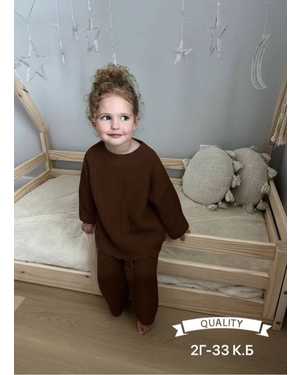 ДЕТСКИЙ КОСТЮМ ТКАНЬ МЯГКАЯ, ПРИЯТНАЯ К ТЕЛУ ПРЯЖА