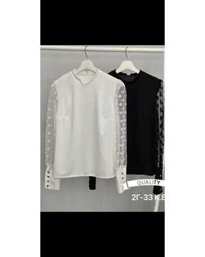 БЛУЗКА В РАЗМЕР ТКАНЬ ТУРЕЦКИЙ ТРИКОТАЖ + ГИПЮР