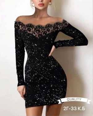 ПЛАТЬЕ ТКАНЬ ПАЙЕТКА