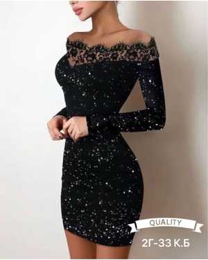 ПЛАТЬЕ ТКАНЬ ПАЙЕТКА